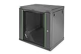 DIGITUS Netzwerkschrank - 19 Zoll Rack - 12HE -...