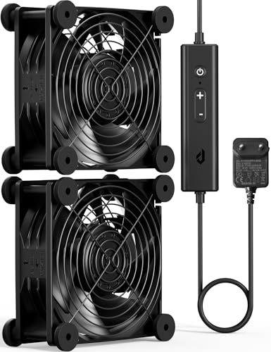 upHere AC 220V PC Lüfter,Dual Kugellager mit 5...